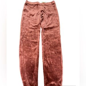 NWT HUE Velvet Pants